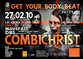 COMBICHRIST, DBS & WAVEFALL gig